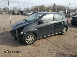 2018 Mitsubishi Mirage SE с VIN ML32A4HJ6JH010578, выставлен на аукционе Copart как лот 53070225 с пробегом 116 961 миль миль и Списание • Salvage title. История ставок и продаж доступна на DreamBid. Изображение 1.
