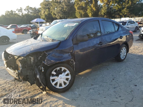 2014 Nissan Versa SV with VIN 3N1CN7AP1EL863132, listed as a Copart auction lot 50722335 with 266,716 mi miles and Non Repairable. Bid and sale history available at DreamBid. Image 1.