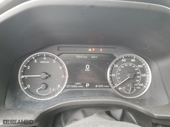 2022 Mitsubishi Outlander ES with VIN JA4J3TA81NZ052753, listed as a Copart auction lot 49464195 with 71,056 mi miles and Salvage Title. Bid and sale history available at carsss.com. Image 9.