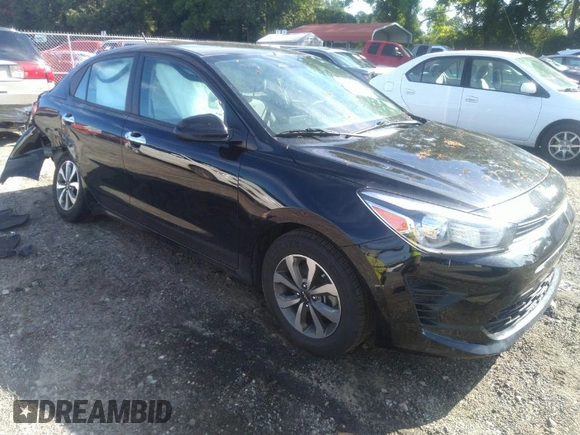 2023 Kia Rio S with VIN 3KPA24AD5PE531705, listed as a IAAI auction lot 39817112 with 73,997 mi miles. Bid and sale history available at carsss.com. Image 1.