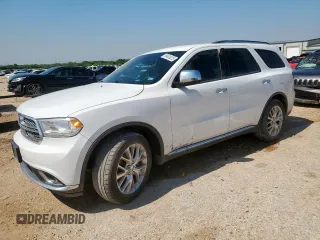 2016 Dodge Durango SXT z VIN 1C4RDHAG1GC424284, wystawiony jako Copart lot #58403225 z przebiegiem 131 949 mil mil oraz Szkoda całkowita • Salvage title. Historia ofert i sprzedaży dostępna na DreamBid. Obrazek 1.