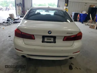 2020 BMW 5 Series 530i with VIN WBAJR3C05LWW69628, listed as a Copart auction lot 54589695 with Not provided miles and Salvage title. Bid and sale history available at DreamBid. Image 6.