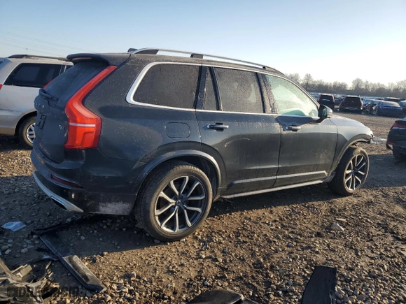 2016 Volvo XC90 T6 Momentum with VIN YV4A22PK1G1026528, listed as a Copart auction lot 50019495 with 127,688 mi miles and Salvage Title. Bid and sale history available at carsss.com. Image 3.