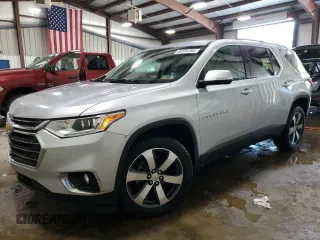 2021 Chevrolet Traverse LT with VIN 1GNEVHKWXMJ167478, listed as a Copart auction lot 65599785 with 82,261 mi miles and Salvage title. Bid and sale history available at DreamBid. Image 1.