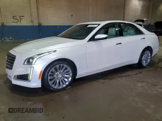 2018 Cadillac CTS Sedan Luxury AWD with VIN 1G6AX5SX7J0134094, listed as a Copart auction lot 50804555 with 47,242 mi miles and Clean Title. Bid and sale history available at carsss.com. Image 1.