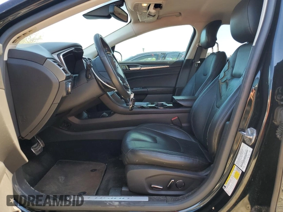 2014 Ford Fusion Titanium with VIN 3FA6P0K90ER190865, listed as a Copart auction lot 52861805 with 94,467 mi miles and Salvage Title. Bid and sale history available at carsss.com. Image 7.