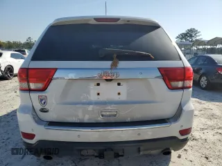 2013 Jeep Grand Cherokee Overland with VIN 1C4RJECT7DC588233, listed as a Copart auction lot 52672605 with 231,329 mi miles and Salvage Title. Bid and sale history available at carsss.com. Image 6.