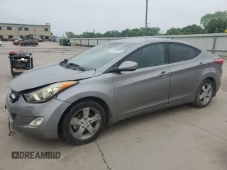 2013 Hyundai Elantra GLS z VIN KMHDH4AE7DU772386, wystawiony jako Copart lot #54368795 z przebiegiem 150 436 mil mil oraz Szkoda całkowita • Salvage title. Historia ofert i sprzedaży dostępna na DreamBid. Obrazek 1.