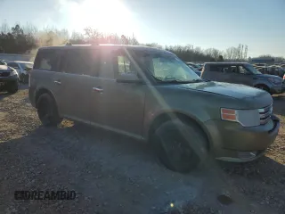 2012 Ford Flex SEL with VIN 2FMGK5CCXCBD07895, listed as a Copart auction lot 41585715 with 267,270 mi miles and Salvage Title. Bid and sale history available at carsss.com. Image 4.