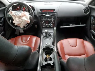 2008 Mazda RX-8 40th Anniversary Edition with VIN JM1FE173980216166, listed as a Copart auction lot 83861354 with 123,193 mi miles and Salvage Title. Bid and sale history available at carsss.com. Image 8.