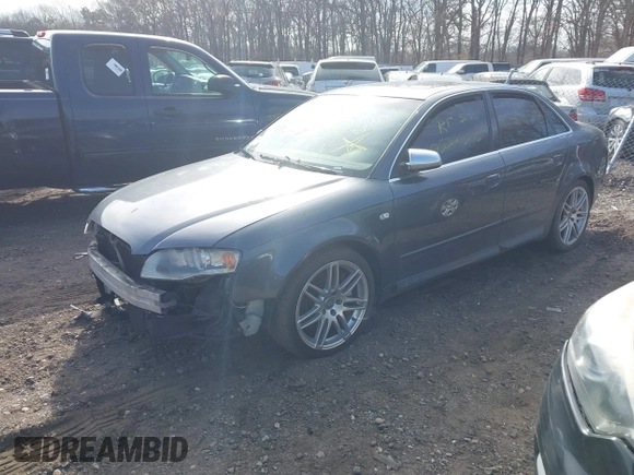 2006 Audi S4 z VIN WAUGL78EX6A129507, wystawiony jako IAAI lot #41906976 z przebiegiem Nie podano mil oraz . Historia ofert i sprzedaży dostępna na DreamBid. Obrazek 2.