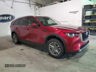 2024 Mazda CX-90 Preferred Plus with VIN JM3KKCHD0R1154198, listed as a Copart auction lot 72699734 with 2,559 mi miles and Non Repairable. Bid and sale history available at DreamBid. Image 4.