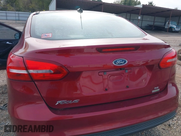 2016 Ford Focus SE with VIN 1FADP3FE6GL208688, listed as a IAAI auction lot 40980789 with 105,954 mi miles. Bid and sale history available at carsss.com. Image 15.