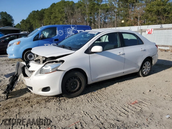 2010 Toyota Yaris with VIN JTDBT4K39A1361835, listed as a Copart auction lot 48660785 with 268,273 mi miles and Salvage Title. Bid and sale history available at carsss.com. Image 1.