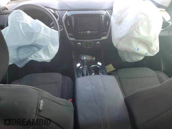 2018 Chevrolet Traverse LS with VIN 1GNEVFKW2JJ234283, listed as a Copart auction lot 69042414 with 0 mi miles and Salvage Title. Bid and sale history available at carsss.com. Image 8.