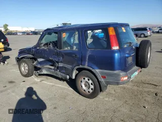 1997 Honda CR-V with VIN JHLRD1849VC013265, listed as a Copart auction lot 73411724 with 214,943 mi miles and Salvage Title. Bid and sale history available at carsss.com. Image 2.