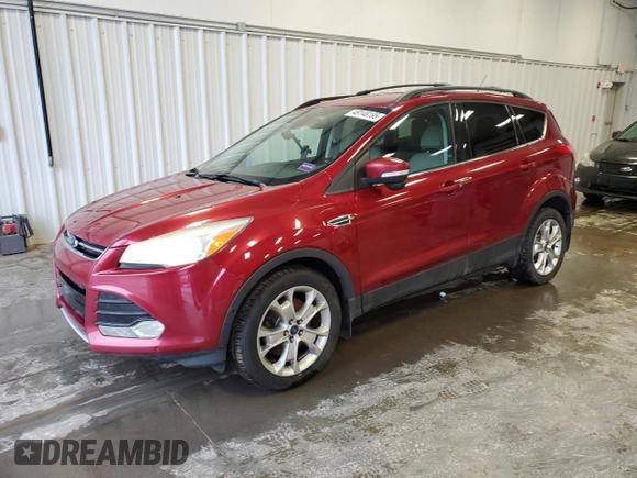 2013 Ford Escape SEL with VIN 1FMCU9HX3DUD62907, listed as a Copart auction lot 49148195 with 155,854 mi miles and Salvage Title. Bid and sale history available at carsss.com. Image 1.