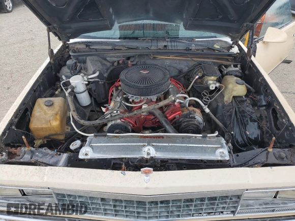 1986 Chevrolet El Camino SS z VIN 3GCCW80H8GS916332, wystawiony jako Copart lot #58666075 z przebiegiem 90 693 mil mil oraz Czysty tytuł • Clean title. Historia ofert i sprzedaży dostępna na DreamBid. Obrazek 11.