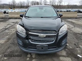 2016 Chevrolet Trax LS with VIN KL7CJKSB0GB631248, listed as a Copart auction lot 52078205 with 88,013 mi miles and Salvage Title. Bid and sale history available at carsss.com. Image 5.