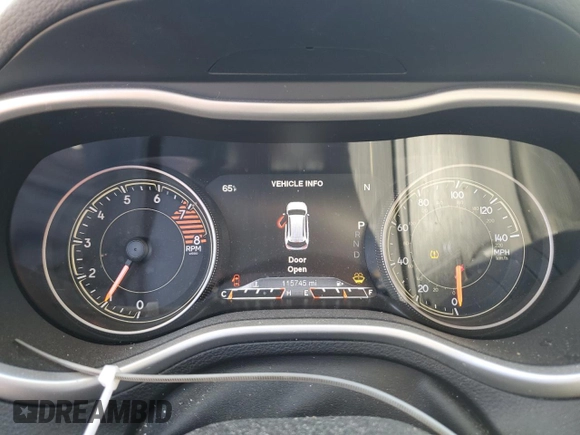 2016 Jeep Cherokee Limited with VIN 1C4PJLDS8GW282243, listed as a Copart auction lot 41487745 with 115,745 mi miles and Salvage Title. Bid and sale history available at carsss.com. Image 9.