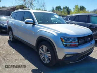 2019 Volkswagen Atlas SE with VIN 1V2UR2CA2KC554552, listed as a IAAI auction lot 42128802 with 74,337 mi miles and . Bid and sale history available at DreamBid. Image 1.