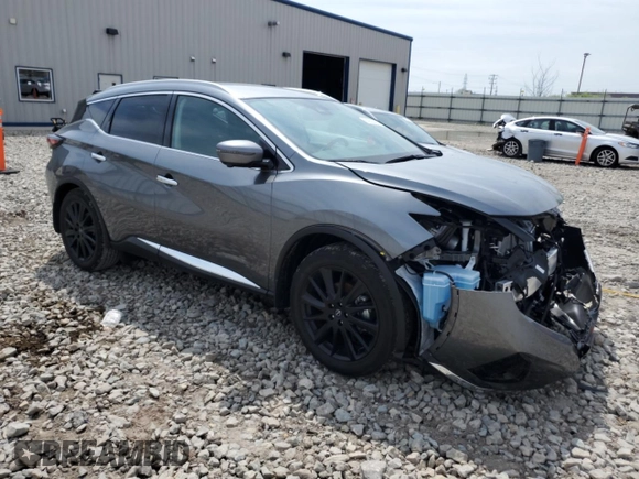 2023 Nissan Murano SL z VIN 5N1AZ2CS2PC116677, wystawiony jako Copart lot #64300485 z przebiegiem 17 222 mil mil oraz Szkoda całkowita • Salvage title. Historia ofert i sprzedaży dostępna na DreamBid. Obrazek 4.