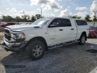 2022 Ram 2500 Big Horn with VIN 3C6UR5ML0NG314945, listed as a Copart auction lot 65776255 with 57,391 mi miles and Salvage title. Bid and sale history available at DreamBid. Image 1.