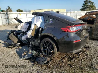 2023 Honda Civic Sport with VIN 19XFL2H87PE007245, listed as a Copart auction lot 88811255 with Not Provided miles and Salvage Title. Bid and sale history available at DreamBid. Image 2.