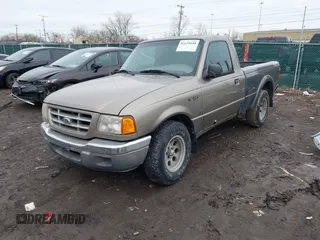 2003 Ford Ranger XL with VIN 1FTYR10D13TA05132, listed as a IAAI auction lot 41639840 with 192,346 mi miles. Bid and sale history available at carsss.com. Image 17.