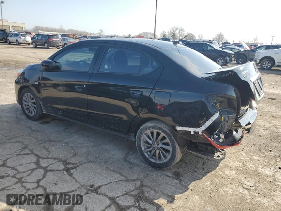 2019 Mitsubishi Mirage G4 ES with VIN ML32F3FJ1KHF08383, listed as a Copart auction lot 46197283 with 41,425 mi miles. Bid and sale history available at carsss.com. Image 2.