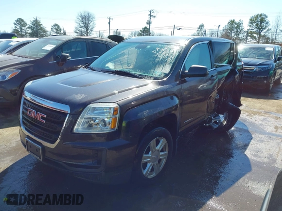 2016 GMC Terrain SLE with VIN 2GKFLSEK5G6175129, listed as a IAAI auction lot 41652834 with 78,828 mi miles. Bid and sale history available at carsss.com. Image 19.