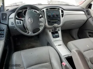 2007 Toyota Highlander with VIN JTEHD21A270048597, listed as a Copart auction lot 87587725 with 97,815 mi miles and Salvage Title. Bid and sale history available at carsss.com. Image 8.