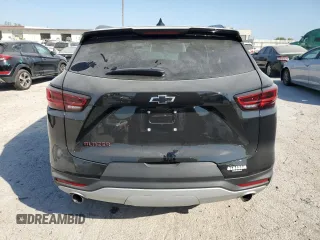 2023 Chevrolet Blazer LT with VIN 3GNKBDRS7PS221300, listed as a Copart auction lot 71954934 with 8,737 mi miles and Salvage title. Bid and sale history available at DreamBid. Image 6.