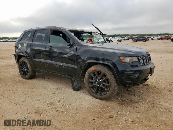 2018 Jeep Grand Cherokee Altitude z VIN 1C4RJFAG2JC139808, wystawiony jako Copart lot #64776505 z przebiegiem Nie podano mil oraz Szkoda całkowita • Salvage title. Historia ofert i sprzedaży dostępna na DreamBid. Obrazek 4.