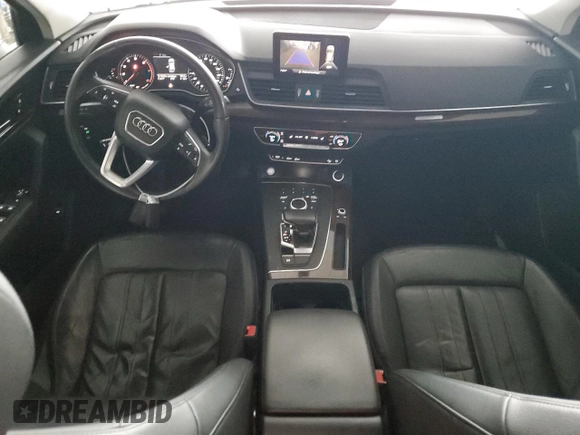 2018 Audi Q5 Premium with VIN WA1ANAFY7J2137977, listed as a Copart auction lot 51082075 with 127,944 mi miles and Salvage Title. Bid and sale history available at carsss.com. Image 8.