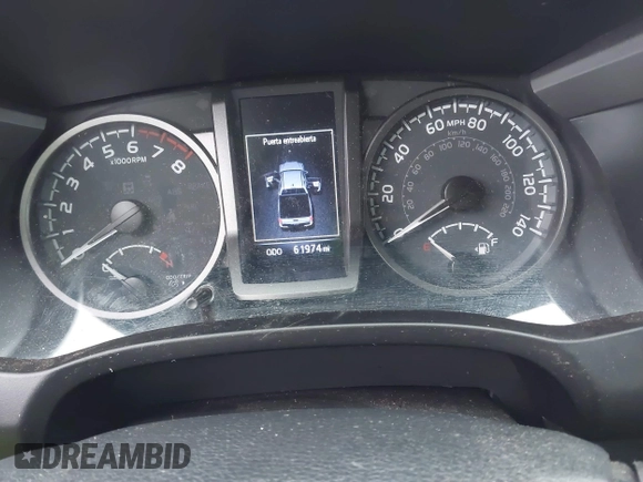 2021 Toyota Tacoma SR5 with VIN 3TMDZ5BN1MM100575, listed as a IAAI auction lot 41516274 with 61,974 mi miles and . Bid and sale history available at DreamBid. Image 7.