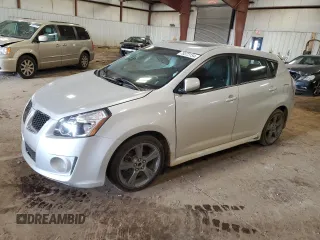 2009 Pontiac Vibe GT with VIN 5Y2SR67049Z428654, listed as a Copart auction lot 78373154 with 158,505 mi miles and Clean Title. Bid and sale history available at carsss.com. Image 1.
