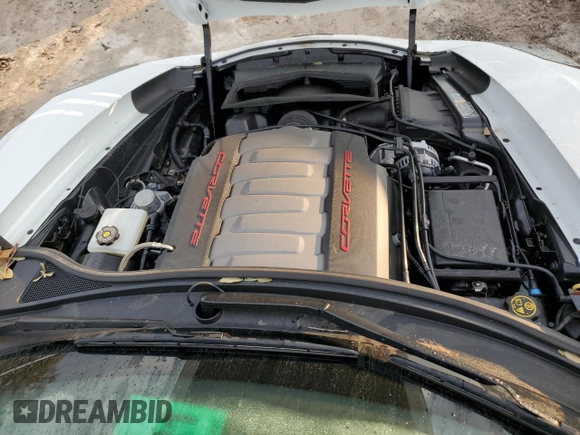 2019 Chevrolet Corvette Grand Sport 2LT with VIN 1G1YY2D73K5110974, listed as a Copart auction lot 75684654 with 6,552 mi miles and Non Repairable. Bid and sale history available at carsss.com. Image 11.