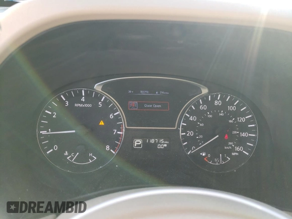 2015 Nissan Pathfinder SV with VIN 5N1AR2MM8FC714187, listed as a Copart auction lot 86588914 with 118,715 mi miles and Salvage Title. Bid and sale history available at carsss.com. Image 9.