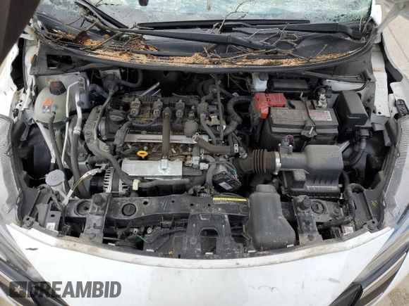 2023 Nissan Versa SR with VIN 3N1CN8FVXPL824846, listed as a Copart auction lot 53151065 with 25,984 mi miles and Salvage title. Bid and sale history available at DreamBid. Image 11.