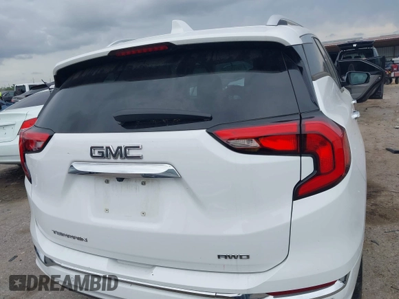 2018 GMC Terrain Denali with VIN 3GKALXEX7JL236695, listed as a IAAI auction lot 42121147 with 93,783 mi miles and . Bid and sale history available at DreamBid. Image 16.