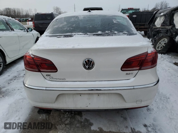 2014 Volkswagen CC Sport with VIN WVWBN7AN4EE510424, listed as a Copart auction lot 45996655 with 153,334 mi miles and Clean Title. Bid and sale history available at carsss.com. Image 6.