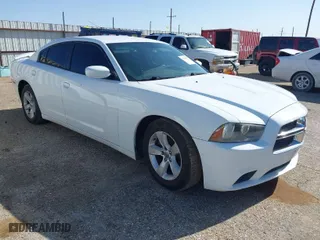 2013 Dodge Charger SE with VIN 2C3CDXBG4DH638116, listed as a IAAI auction lot 41948256 with 189,189 mi miles. Bid and sale history available at carsss.com. Image 1.