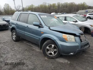 2006 Honda Pilot EX-L with VIN 2HKYF18666H515628, listed as a Copart auction lot 52613865 with Not Provided miles and Salvage Title. Bid and sale history available at DreamBid. Image 4.
