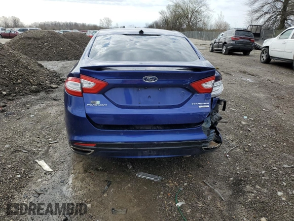 2016 Ford Fusion Titanium with VIN 3FA6P0K93GR135409, listed as a Copart auction lot 51434795 with 111,472 mi miles and Salvage Title. Bid and sale history available at carsss.com. Image 6.
