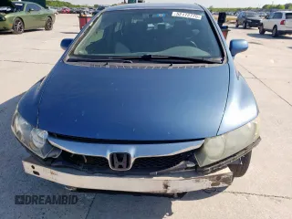 2011 Honda Civic LX with VIN 19XFA1F55BE039256, listed as a Copart auction lot 52172775 with 138,188 mi miles and Salvage Title. Bid and sale history available at DreamBid. Image 5.