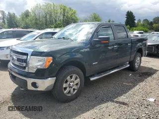 2013 Ford F-150 XL with VIN 1FTFW1ET5DFA10835, listed as a Copart auction lot 57689845 with 169,977 mi miles and Salvage title. Bid and sale history available at DreamBid. Image 1.
