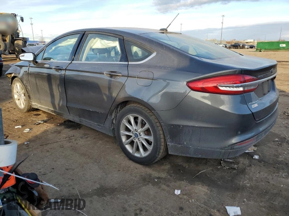 2017 Ford Fusion SE with VIN 3FA6P0H78HR283420, listed as a Copart auction lot 42958245 with 72,128 mi miles and Salvage Title. Bid and sale history available at DreamBid. Image 2.