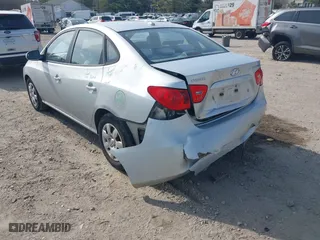 2007 Hyundai Elantra GLS with VIN KMHDU46D07U147585, listed as a IAAI auction lot 41788168 with 131,569 mi miles. Bid and sale history available at carsss.com. Image 3.