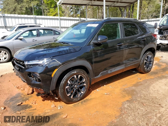 2021 Chevrolet TrailBlazer LT with VIN KL79MPS25MB166797, listed as a Copart auction lot 49880154 with 58,439 mi miles and . Bid and sale history available at DreamBid. Image 1.